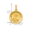 Gold Sacred Heart Pendants