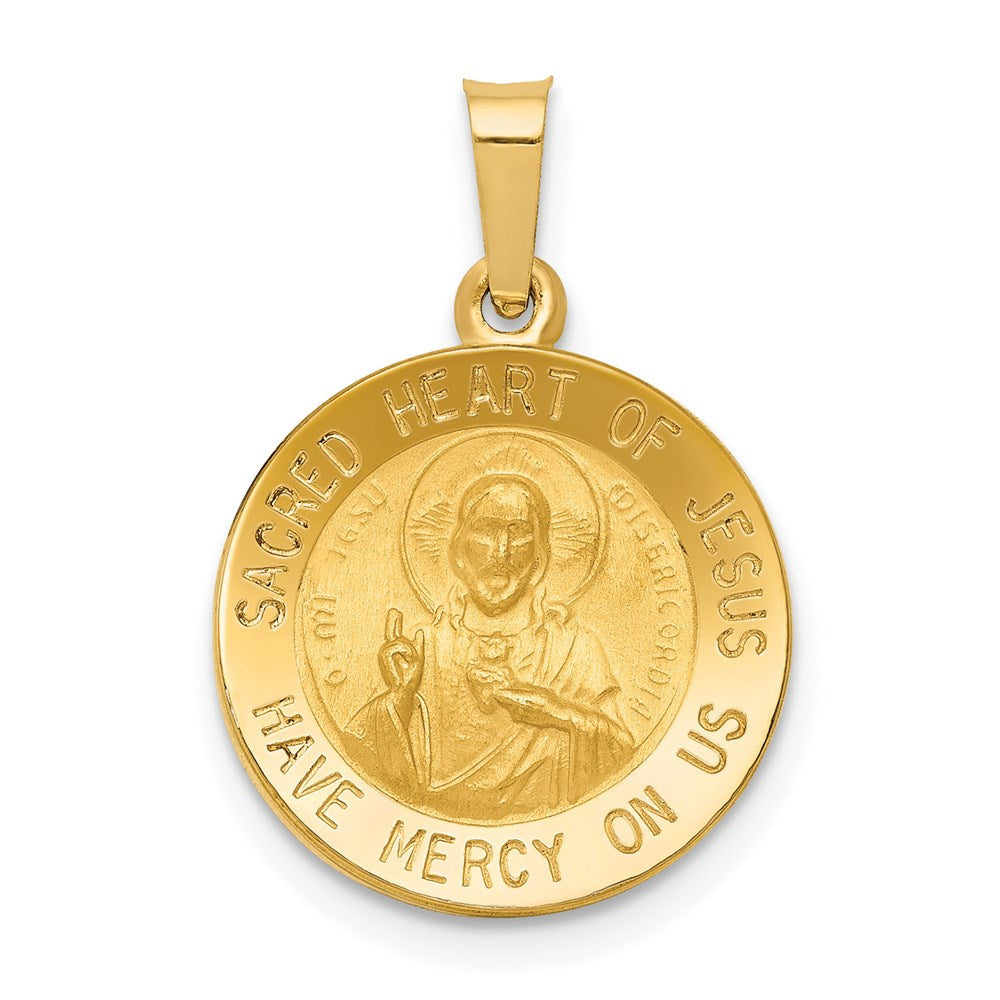 Gold Sacred Heart Pendants