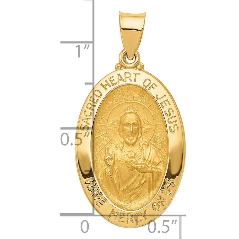 Gold Sacred Heart Pendants
