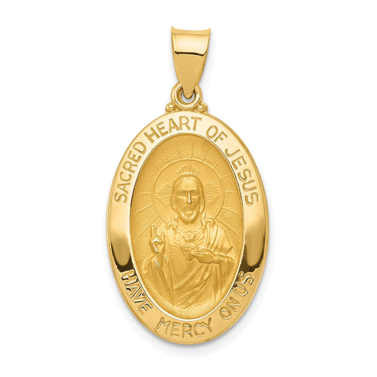 Gold Sacred Heart Pendants