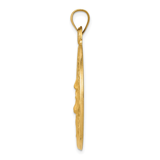 Gold Faces of Jesus Pendants