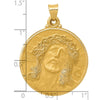 Gold Faces of Jesus Pendants