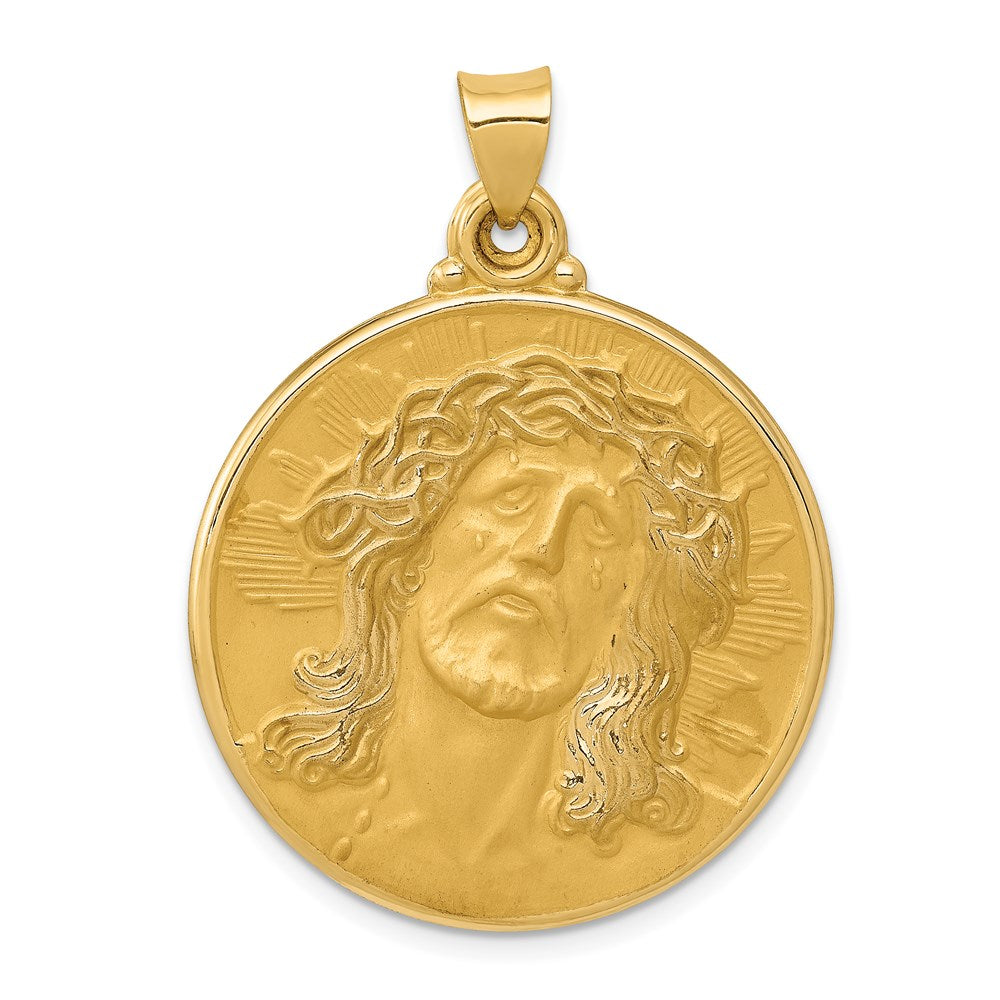 Gold Faces of Jesus Pendants