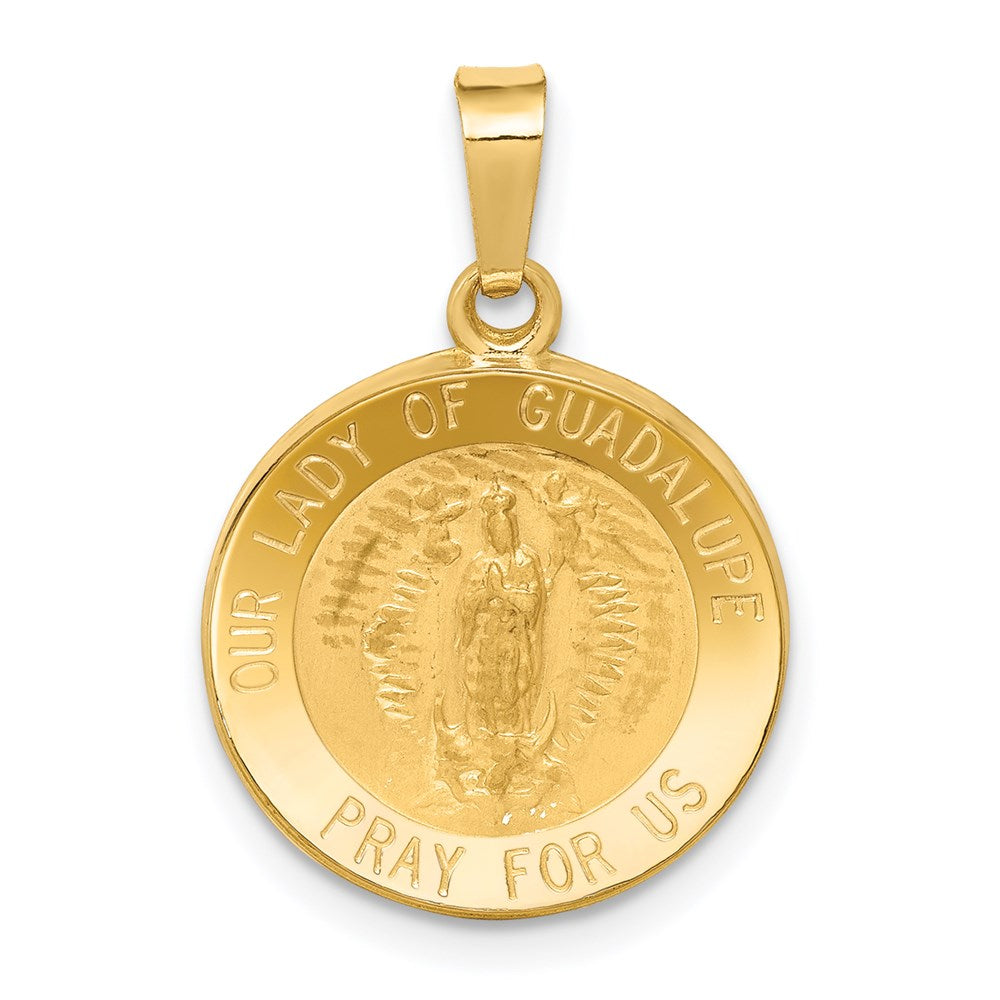 Gold Our Lady of Guadalupe Pendants