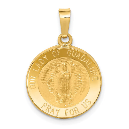 Gold Our Lady of Guadalupe Pendants