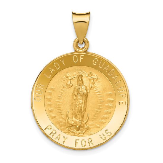 Gold Our Lady of Guadalupe Pendants