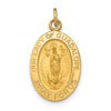 Gold Our Lady of Guadalupe Pendants