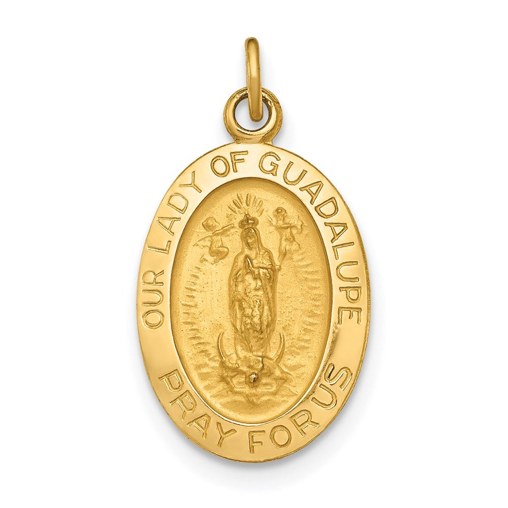 Gold Our Lady of Guadalupe Pendants