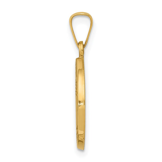 Gold Our Lady of Fatima Pendants