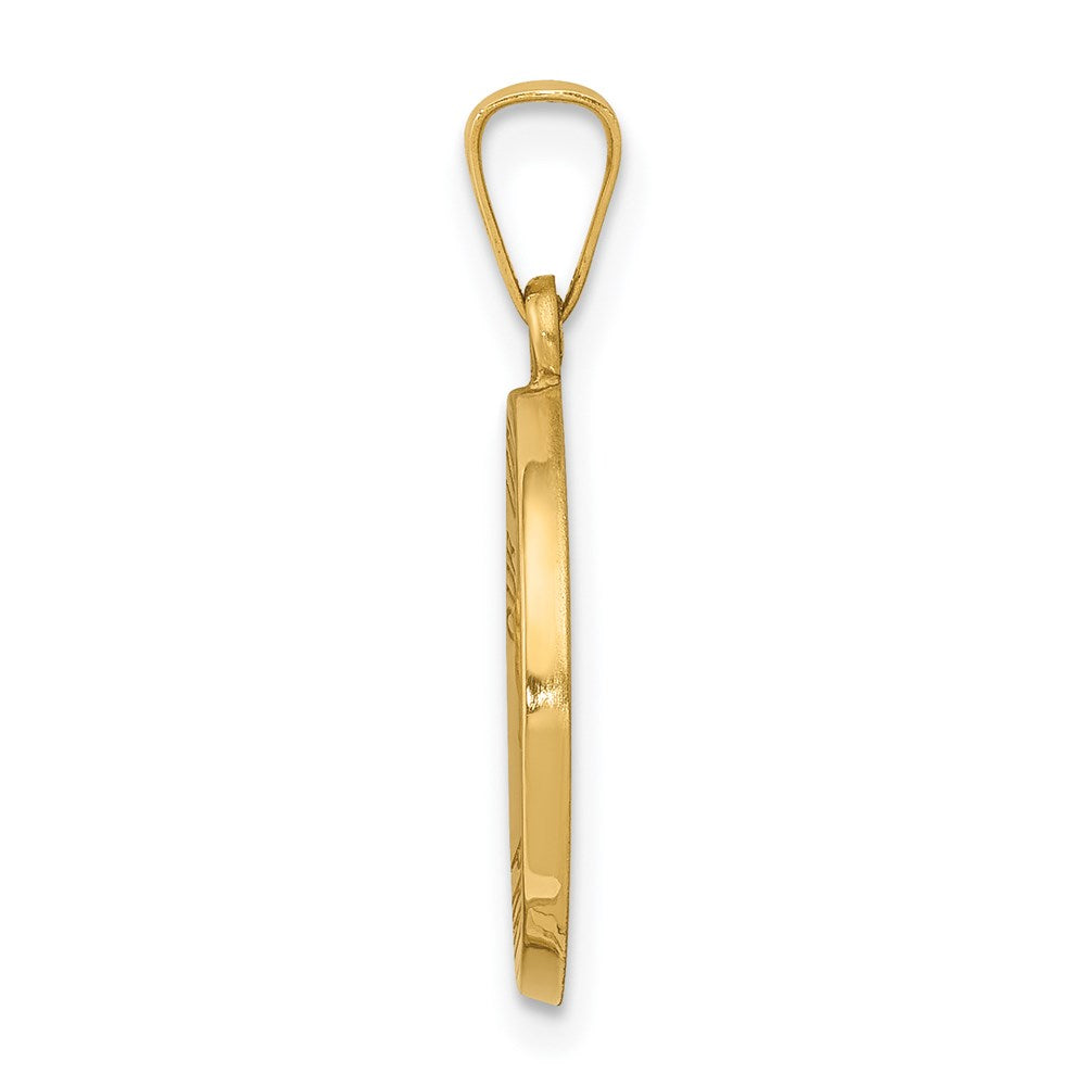 Gold Our Lady of Fatima Pendants