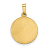 Gold Our Lady of Fatima Pendants
