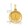 Gold Our Lady of Fatima Pendants