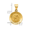 Gold Our Lady of Sorrows Pendants