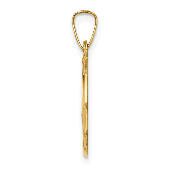 Gold Caridad del Cobre Pendants