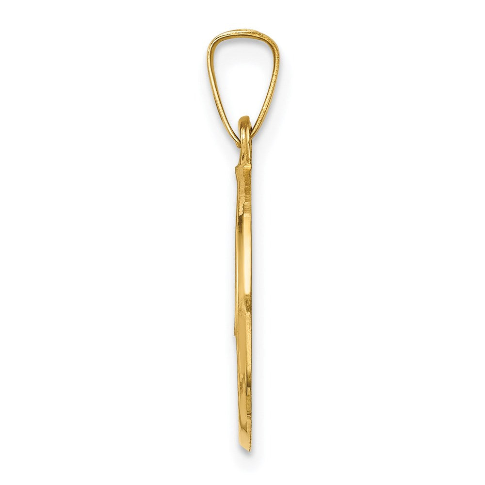 Gold Caridad del Cobre Pendants