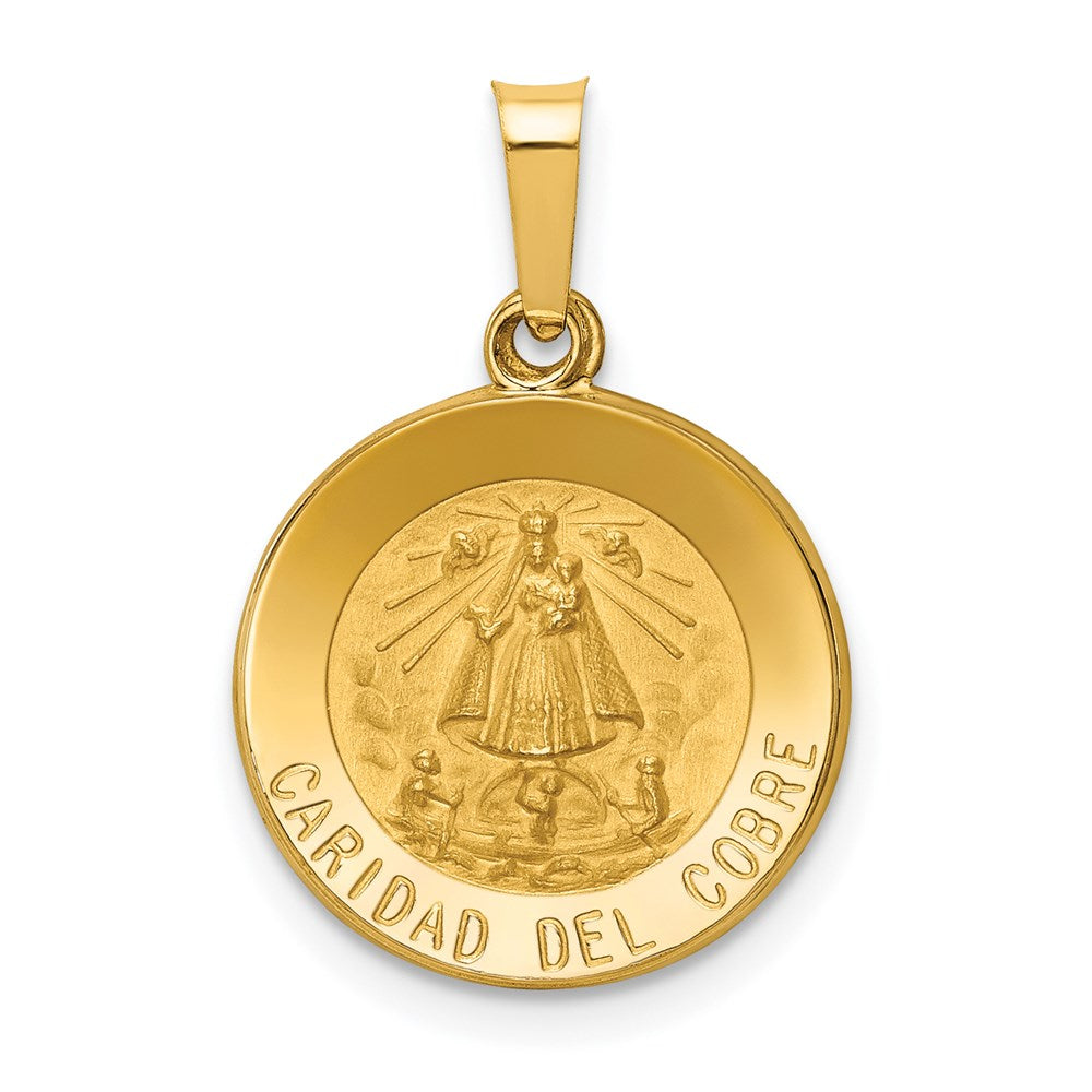 Gold Caridad del Cobre Pendants