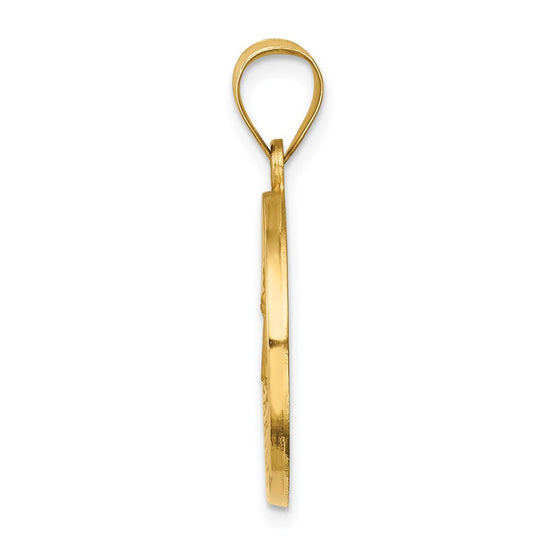 Gold Caridad del Cobre Pendants