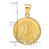 Gold Caridad del Cobre Pendants
