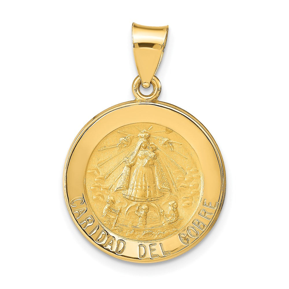 Gold Caridad del Cobre Pendants