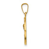 Gold Sacred Heart of Mary Pendants