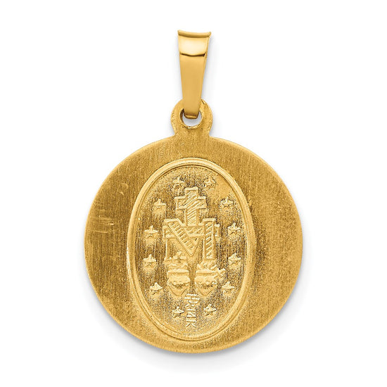Gold Miraculous Medal Pendants