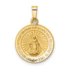 Gold Miraculous Medal Pendants