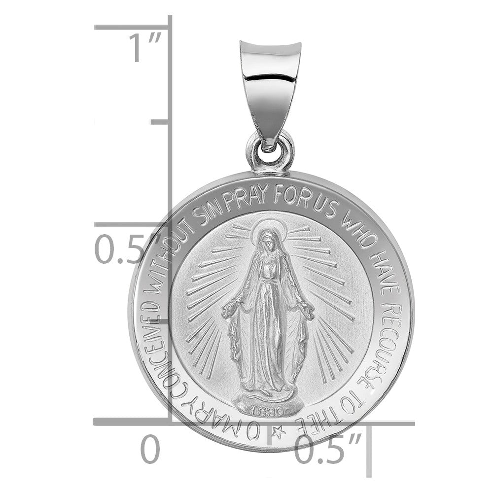 Gold Miraculous Medal Pendants
