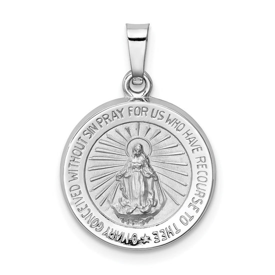 Gold Miraculous Medal Pendants