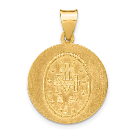 Gold Miraculous Medal Pendants