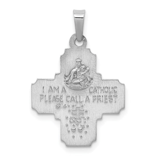 Gold Four Way Medal Pendants