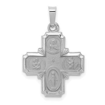 Gold Four Way Medal Pendants