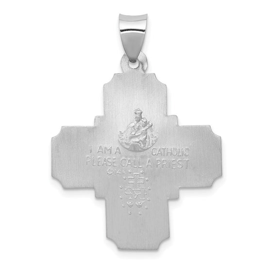 Gold Four Way Medal Pendants