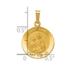 Gold St. Anne Pendants