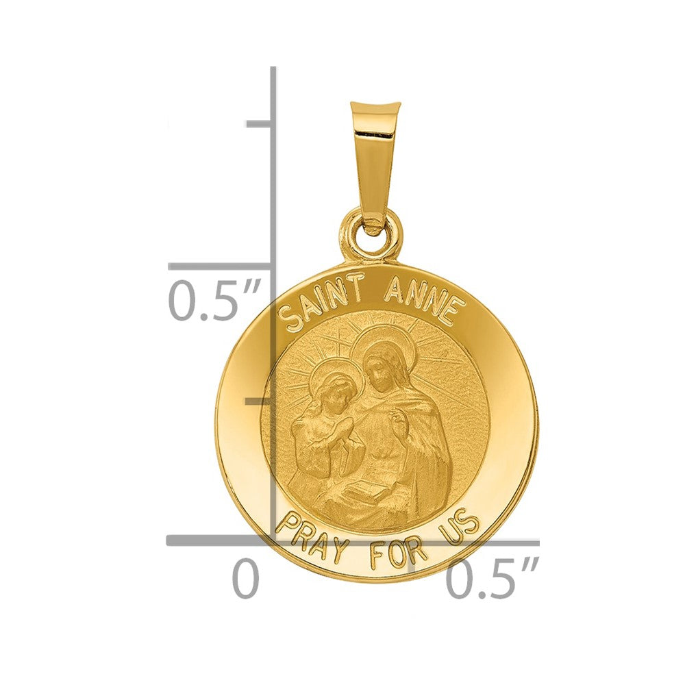 Gold St. Anne Pendants