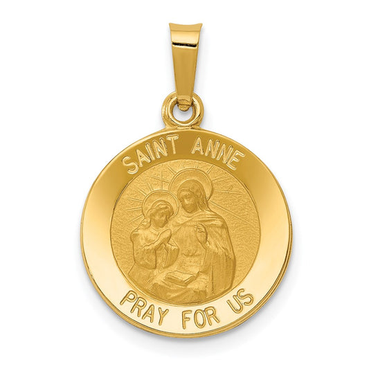 Gold St. Anne Pendants