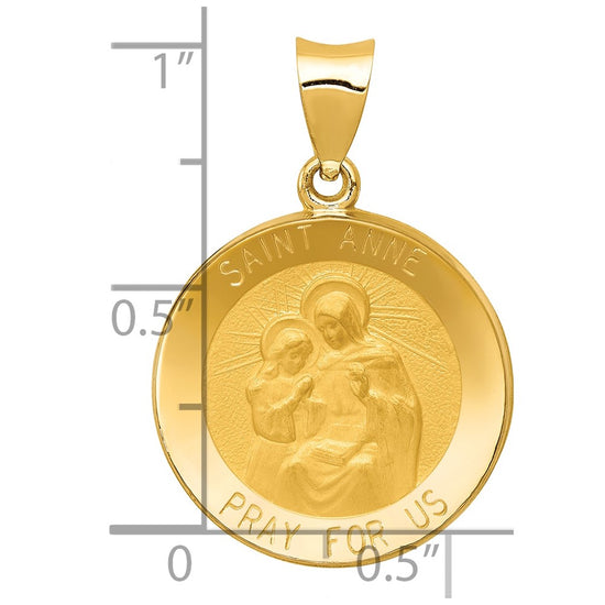 Gold St. Anne Pendants
