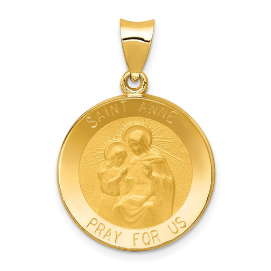 Gold St. Anne Pendants