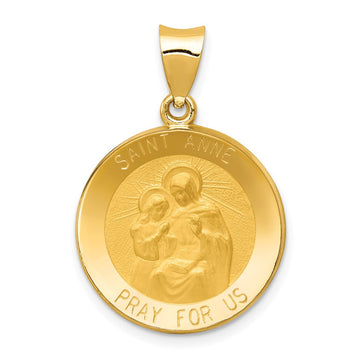 Gold St. Anne Pendants
