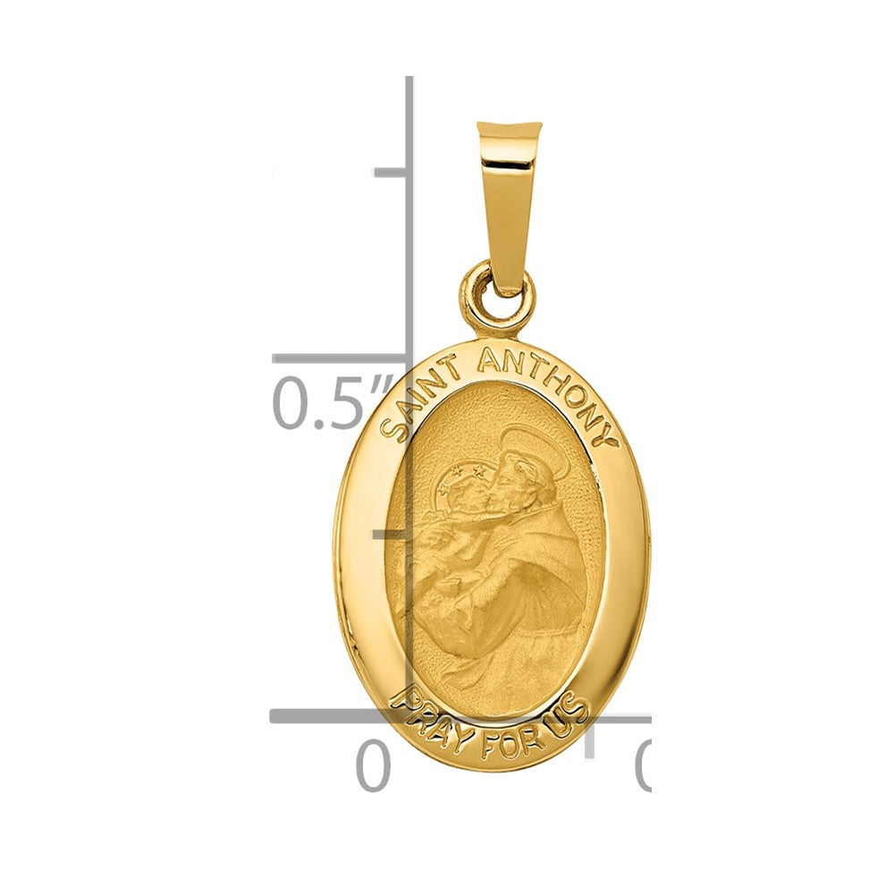 Gold St. Anthony Pendants