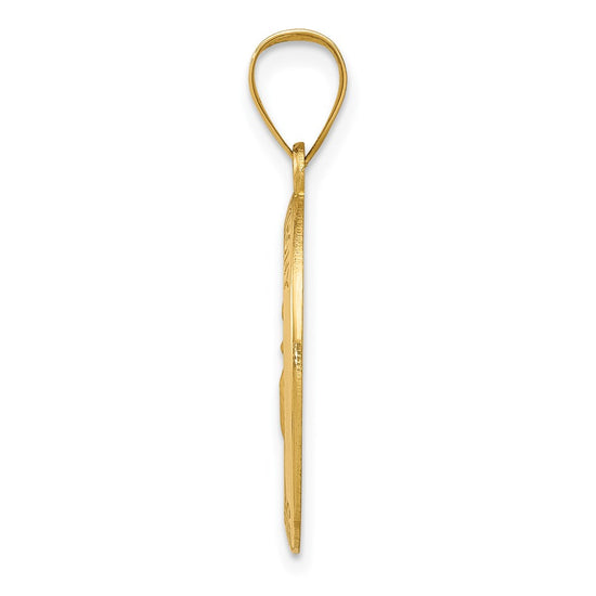 Gold St. Anthony Pendants