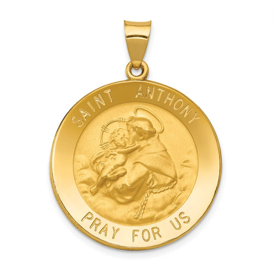 Gold St. Anthony Pendants