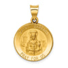 Gold St. Barbara Pendants