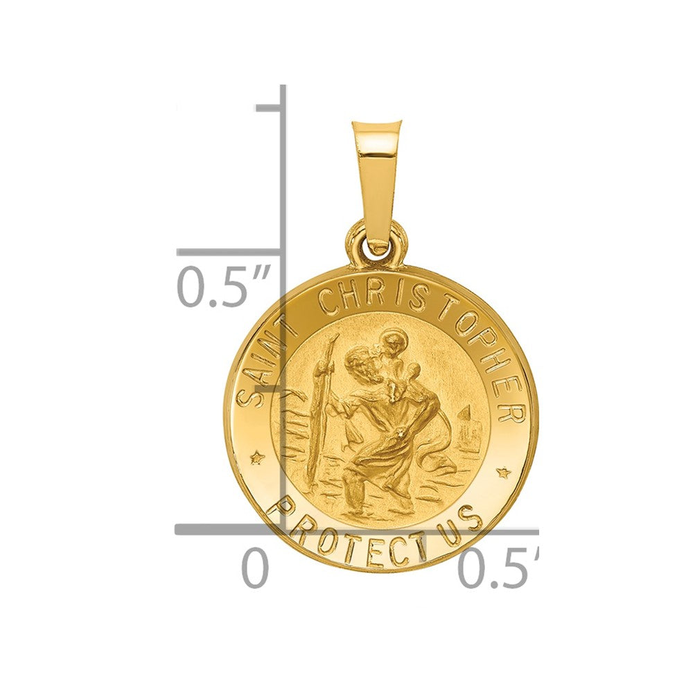 Gold St. Christopher Pendants