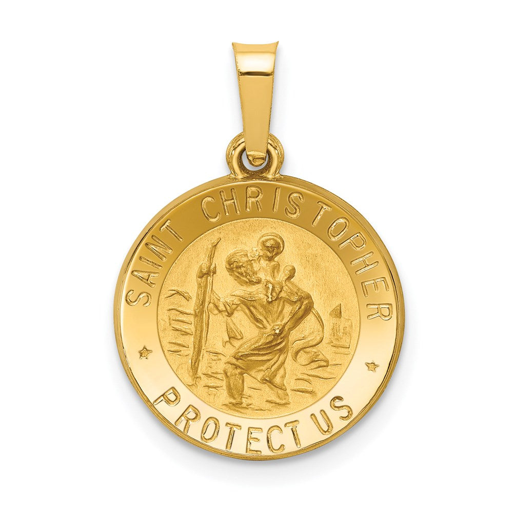 Gold St. Christopher Pendants