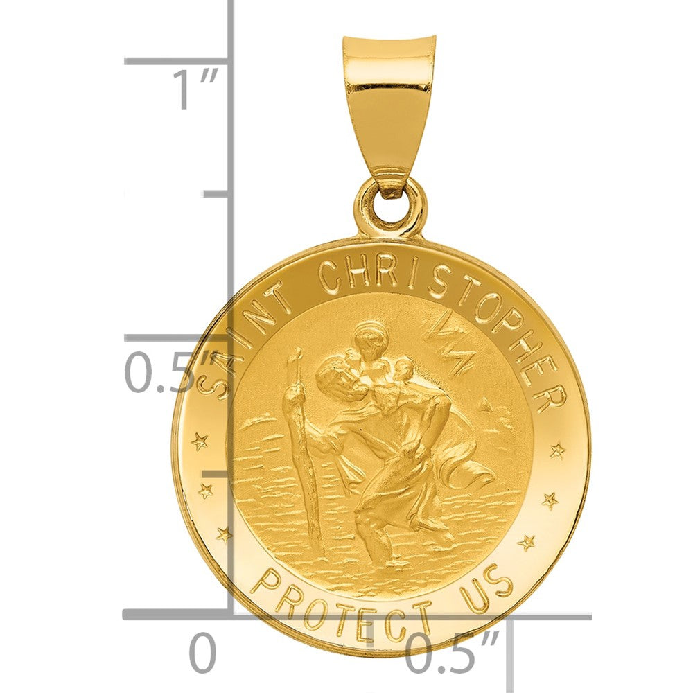 Gold St. Christopher Pendants