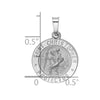 Gold St. Christopher Pendants