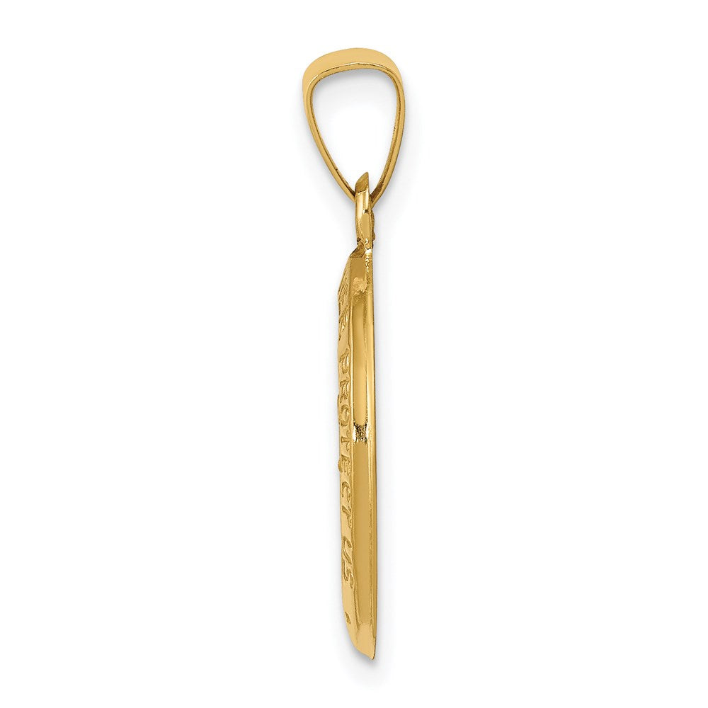 Gold St. Christopher Pendants