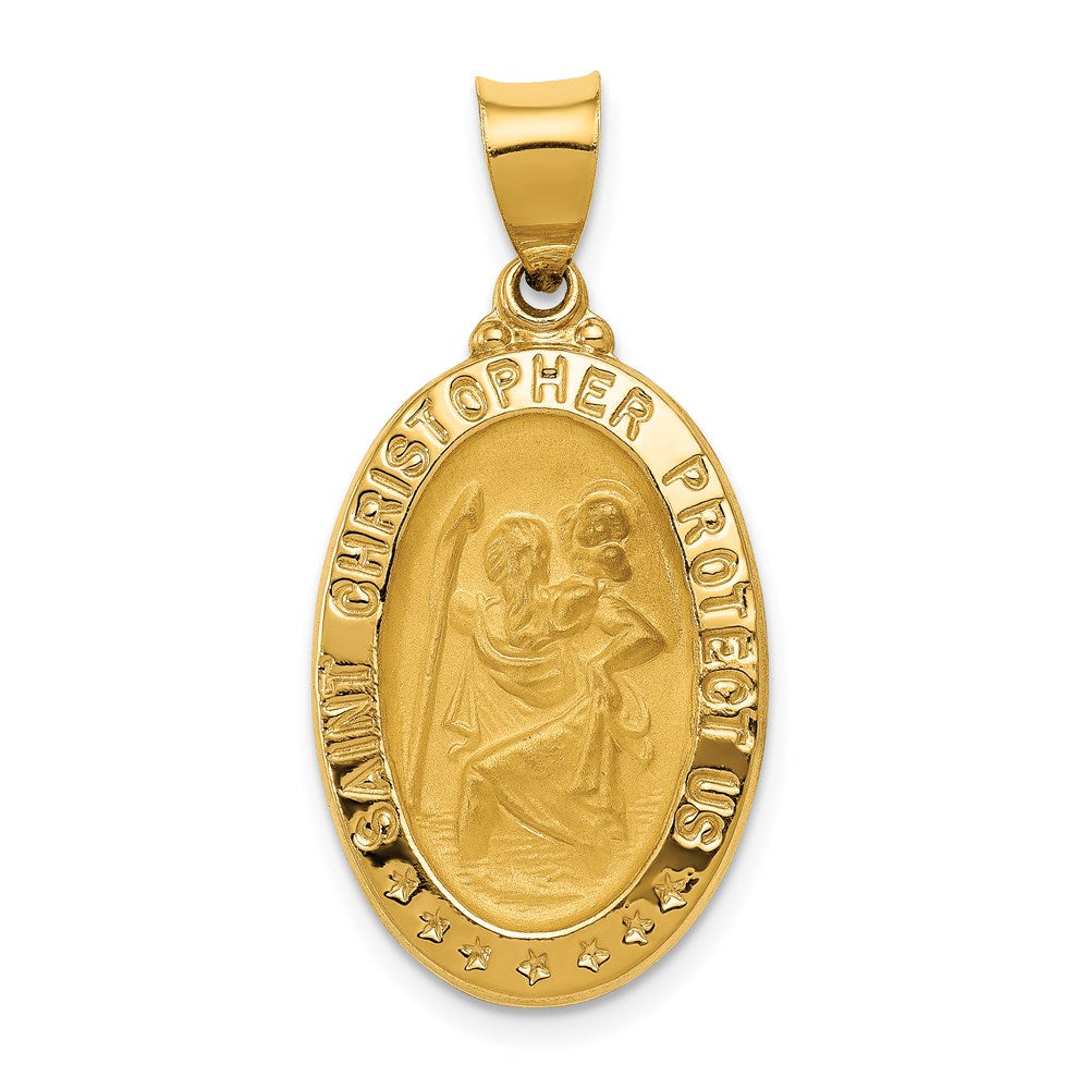 Gold St. Christopher Pendants