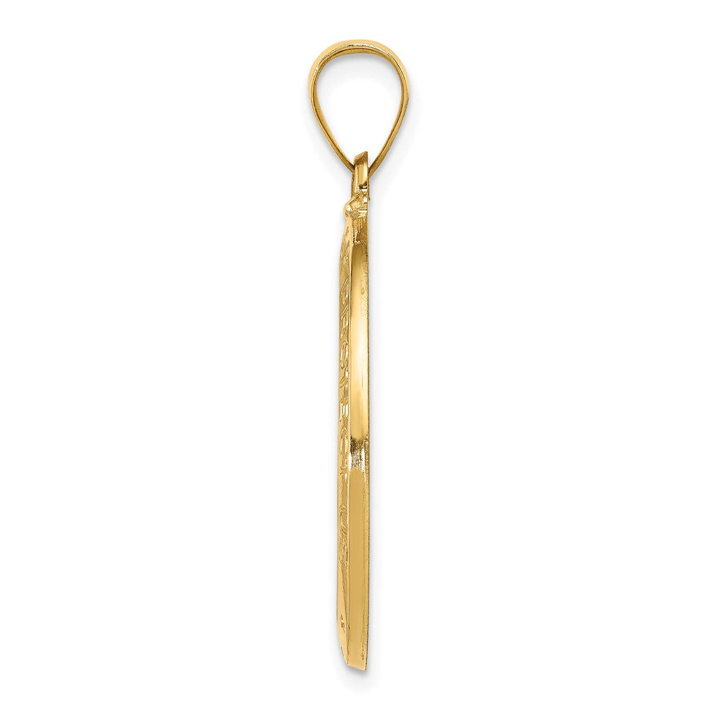 Gold St. Christopher Pendants