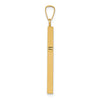 Gold Polished Latin Cross Pendant